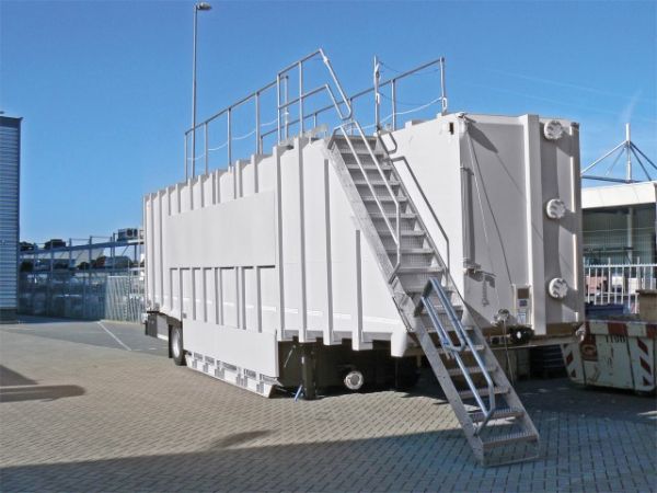 Deployment industrial mobile storage container KOKS Tainer